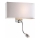 Ideal Lux - Aplique flexible LED HOTEL 1xE27/60W + LED/1,5W/230V