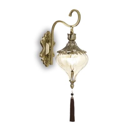 Ideal Lux - Aplique HAREM 1xE27/42W/230V latón