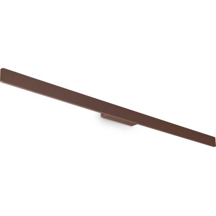 Ideal Lux - Aplique LED exterior LINEA LED/23W/230V CRI 90 144 cm IP54 marrón