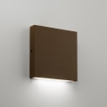 Ideal Lux - Aplique LED de exterior POST-IT LED/3W/12V CRI 90 marrón