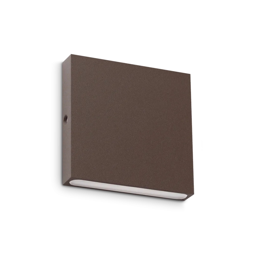 Ideal Lux - Aplique LED de exterior POST-IT LED/3W/12V CRI 90 marrón