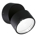 Ideal Lux - Aplique LED de pared exterior OMEGA LED/7W/230V CRI 90 IP54 negro