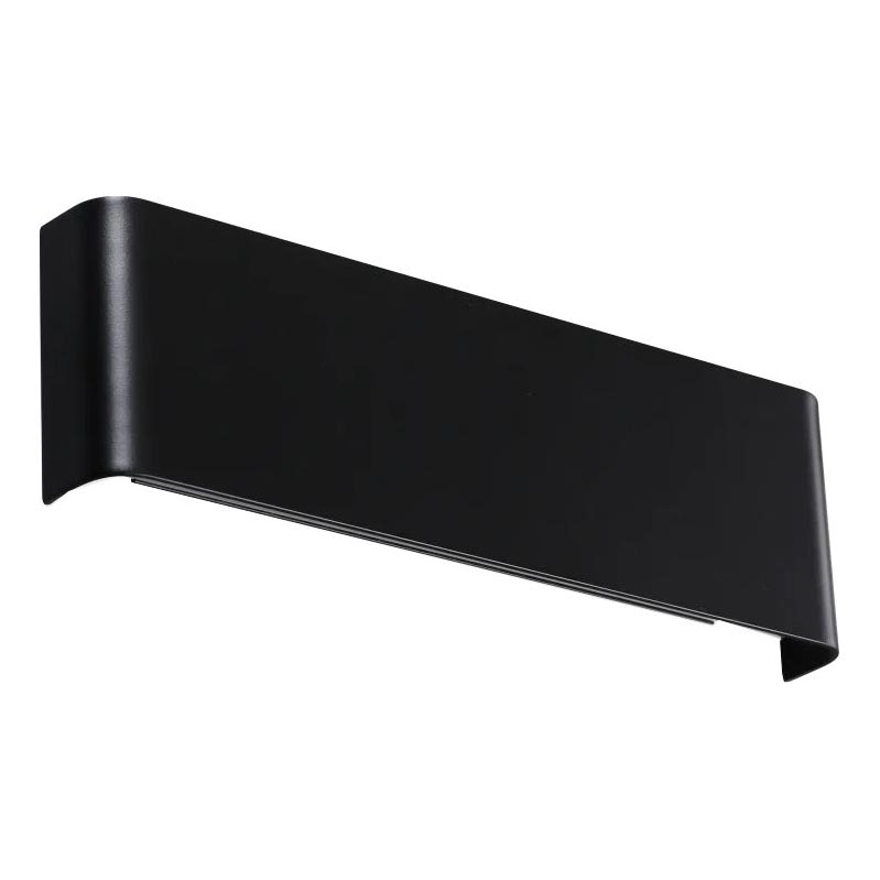 Ideal Lux - Aplique LED DELTA LED/10W/230V 3000K 30 cm CRI 90 negro
