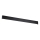Ideal Lux - Aplique LED DELTA LED/37W/230V 4000K 110 cm CRI 90 negro