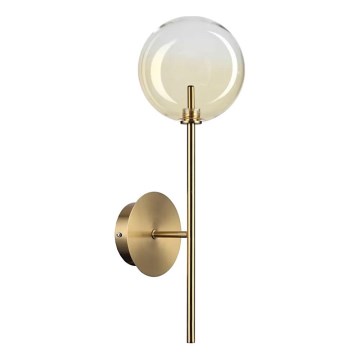 Ideal Lux - Aplique LED EQUINOXE 1xG4/2W/230V latón/ahumado