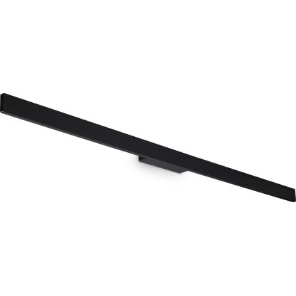 Ideal Lux - Aplique de pared exterior LINEA LED/23W/230V CRI 90 144 cm IP54 negro