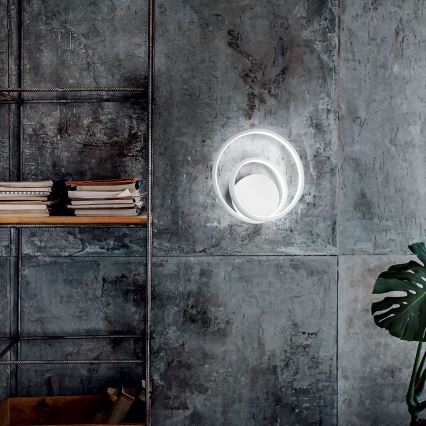 Ideal Lux - Aplique LED OZ LED/26W/230V CRI 90 blanco