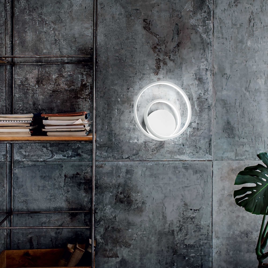 Ideal Lux - Aplique LED OZ LED/26W/230V CRI 90 blanco