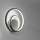 Ideal Lux - Aplique LED OZ LED/26W/230V CRI 90 negro