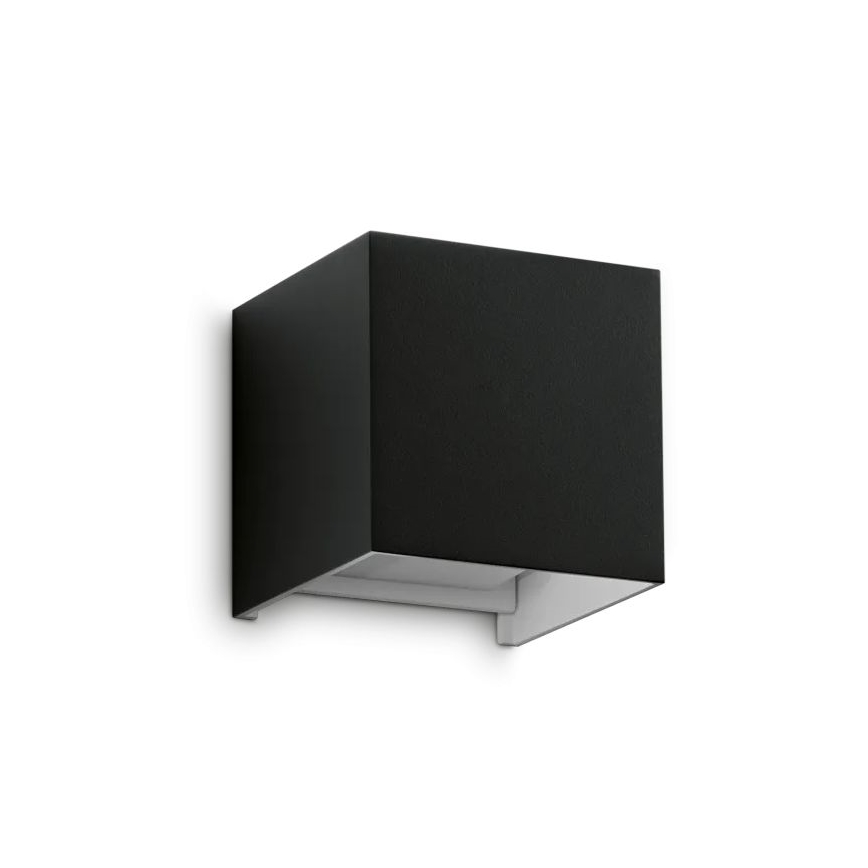 Ideal Lux - Aplique LED para exterior ATOM LED/12W/230V CRI 90 IP54 negro
