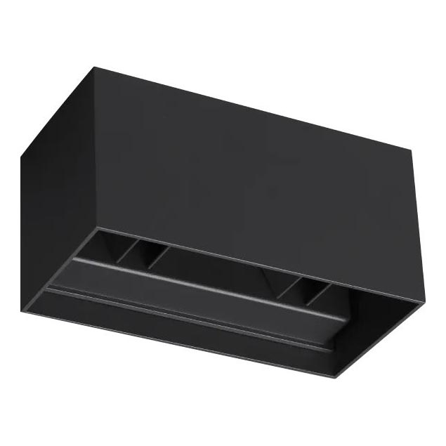 Ideal Lux - Aplique LED para exterior ATOM LED/25W/230V CRI 90 IP54 negro