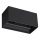 Ideal Lux - Aplique LED para exterior ATOM LED/25W/230V CRI 90 IP54 negro