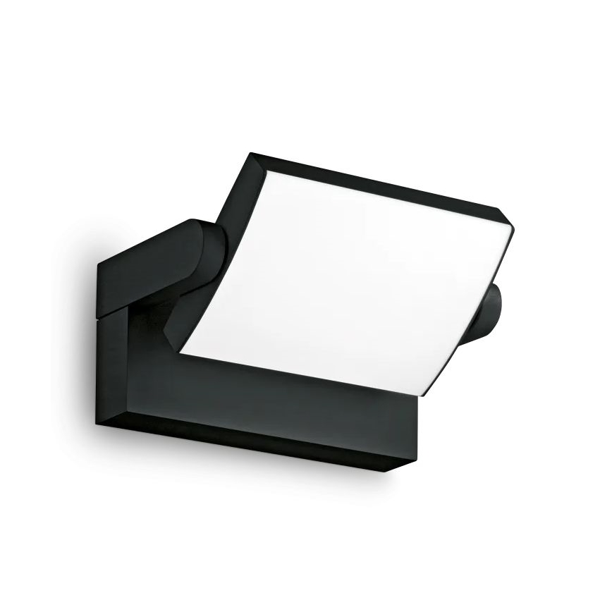 Ideal Lux - Aplique LED para exterior SWIPE LED/21W/230V CRI 90 IP54 negro