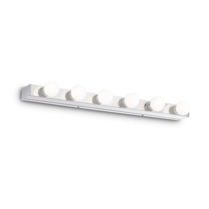 Ideal Lux - Aplique PRIVE 6xE14/40W/230V cromo brillante