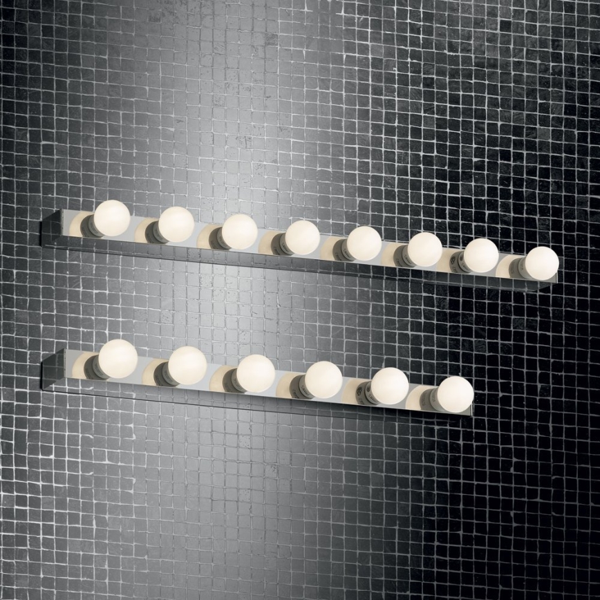 Ideal Lux - Aplique PRIVE 6xE14/40W/230V cromo brillante