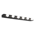 Ideal Lux - Aplique PRIVE 6xE14/40W/230V negro