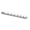 Ideal Lux - Aplique PRIVE 8xE14/40W/230V cromo brillante