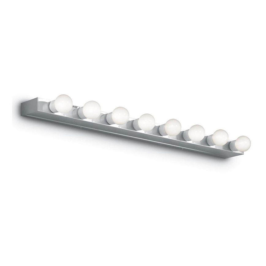 Ideal Lux - Aplique PRIVE 8xE14/40W/230V cromo brillante