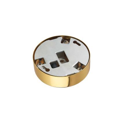 Ideal Lux - Araña de cristal CARLTON 12xE14/40W/230V diá. 50 cm dorado