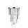 Ideal Lux - Araña de cristal CARLTON 8xE14/40W/230V diá. 40 cm cromo brillante