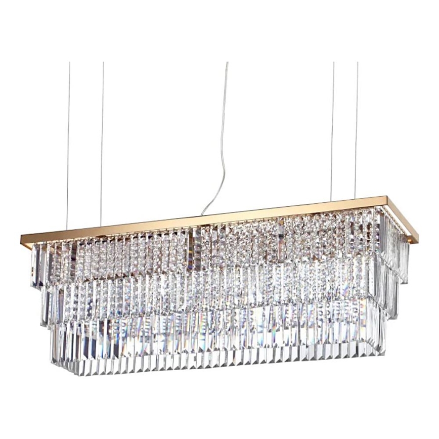 Ideal Lux - Araña de cristal MARTINEZ 8xE14/40W/230V