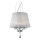 Ideal Lux - Araña de cristal PEGASO 3xE14/28W/230V diá. 40 cm cromo brillante