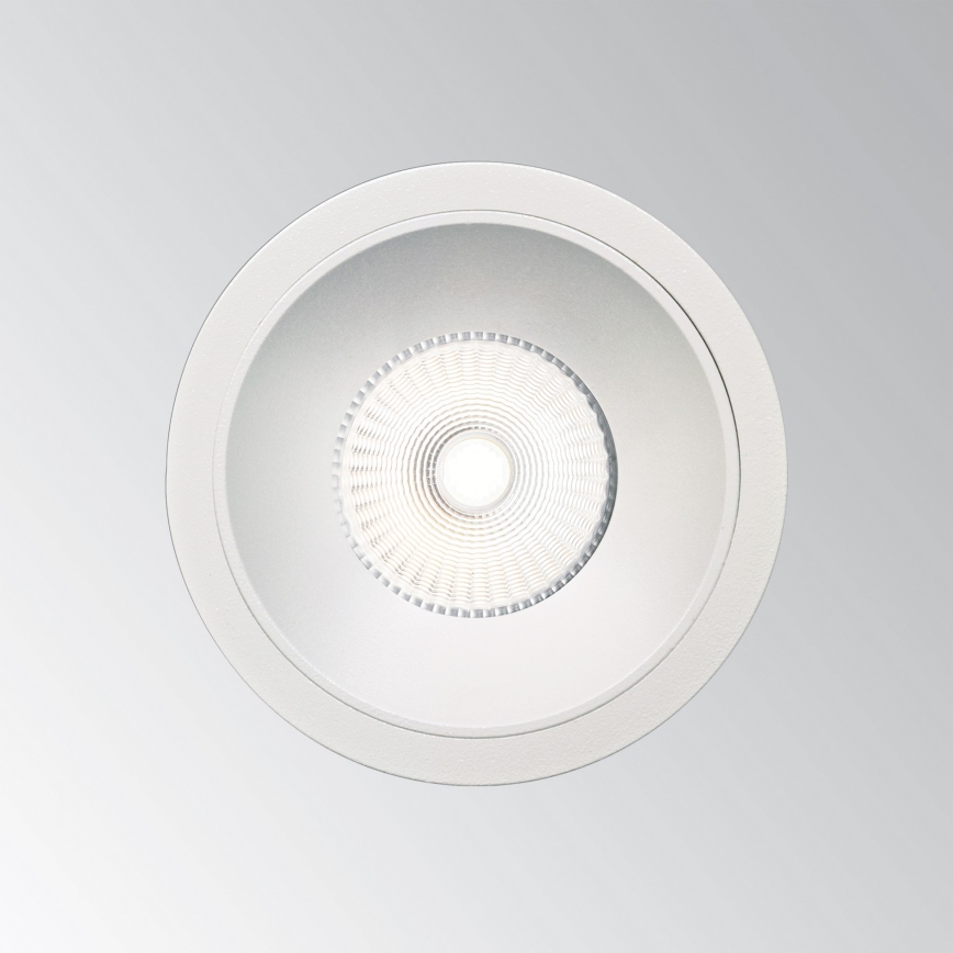 Ideal Lux - Downlight empotrado LED para baño GAME TRIM LED/11W/230V 3000K CRI 90 Ø 8,5 cm IP65 blanco