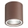 Ideal Lux - Foco de baño GUN 1xGU10/28W/230V IP55 marrón