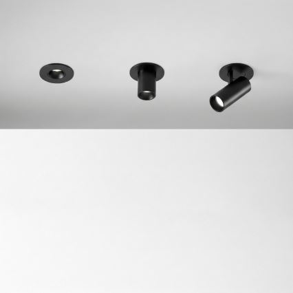 Ideal Lux - Foco empotrable LED NOVA LED/6W/230V 3000K CRI 90 Ø 6,8 cm negro