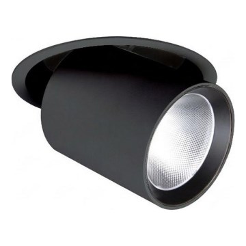 Ideal Lux - Foco empotrable NOVA LED/30W/230V CRI 90 Ø 13,8 cm negro