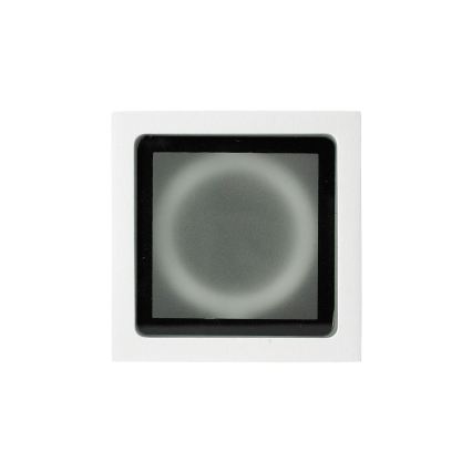 Ideal Lux - Foco exterior TECHO 1xGU10/20W/230V 9x9 cm IP54 blanco