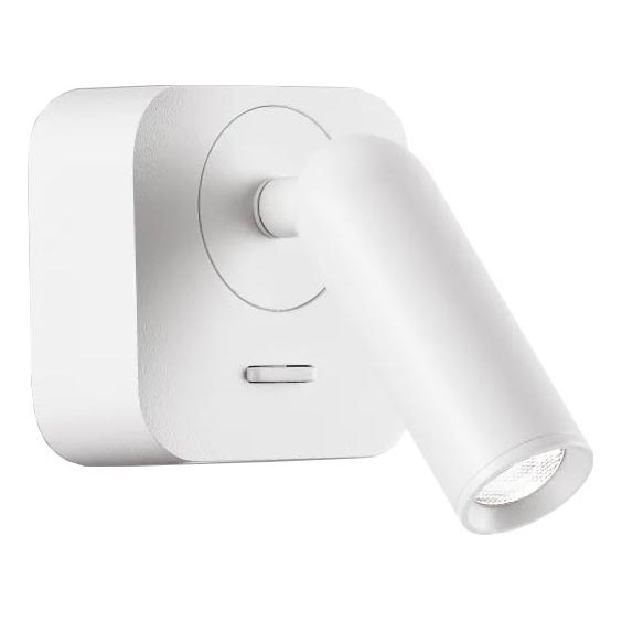 Ideal Lux - Foco LED de pared BEAN LED/3W/230V CRI 90 blanco