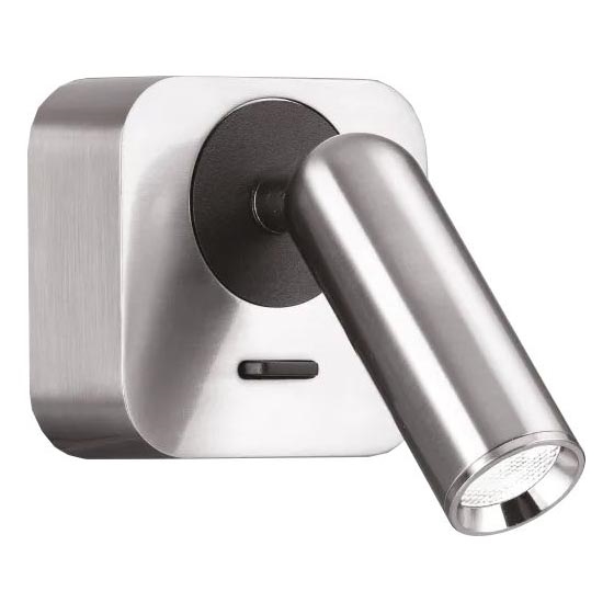 Ideal Lux - Foco LED de pared BEAN LED/3W/230V CRI 90 cromo brillante
