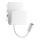 Ideal Lux - Foco LED de pared con una pequeña lámpara flexible PROBE LED/9,5W/230V USB CRI 90 blanco
