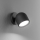 Ideal Lux - Foco LED de pared DODO 1xGX53/9W/230V negro