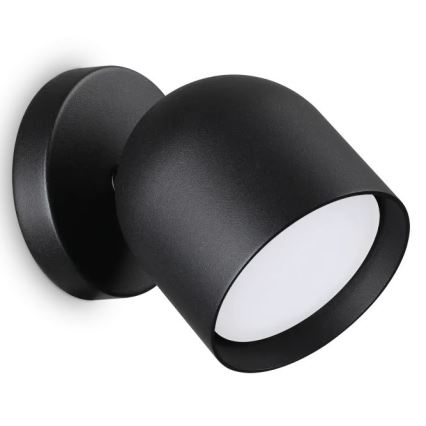 Ideal Lux - Foco LED de pared DODO 1xGX53/9W/230V negro