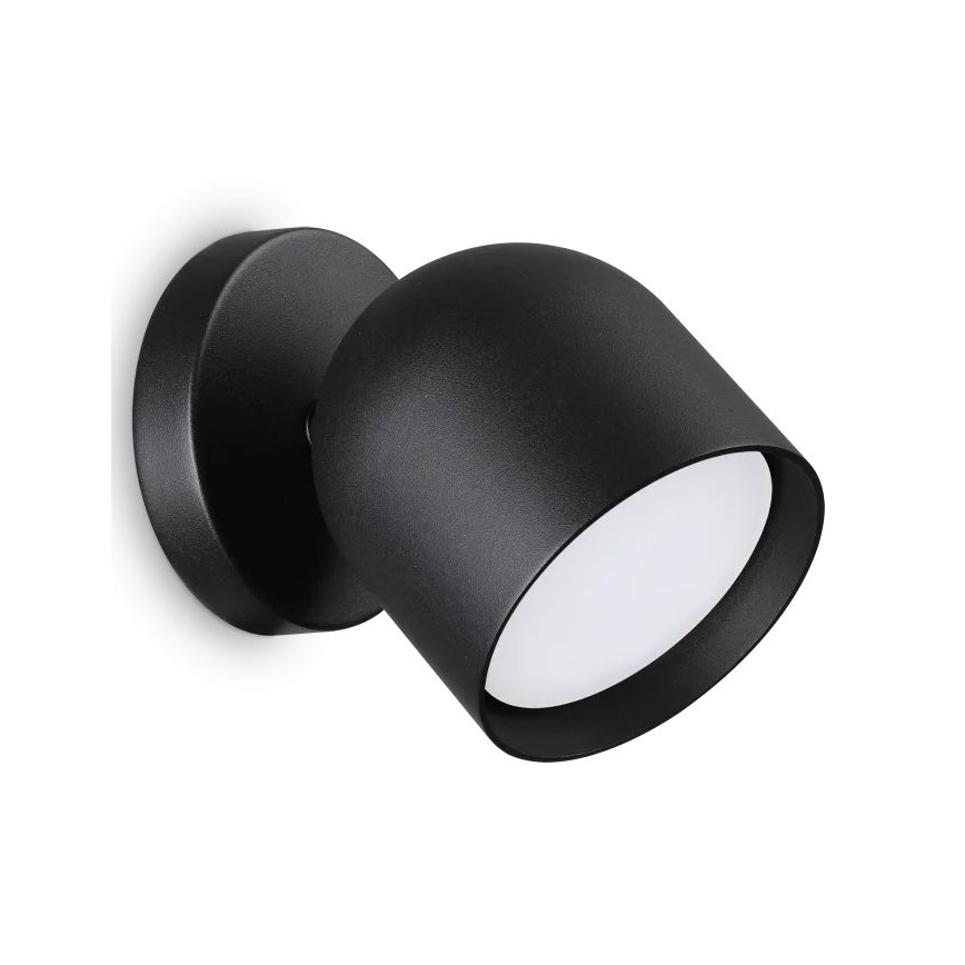 Ideal Lux - Foco LED de pared DODO 1xGX53/9W/230V negro