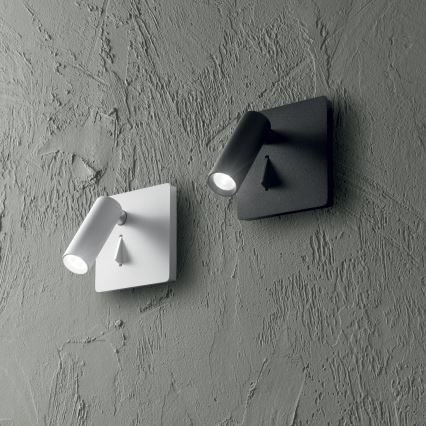 Ideal Lux - Foco LED de pared LITE LED/3W/230V CRI 90 blanco
