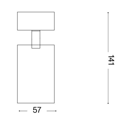 Ideal Lux - Foco LED DYNAMITE 1xGU10/7W/230V IRC 90 latón