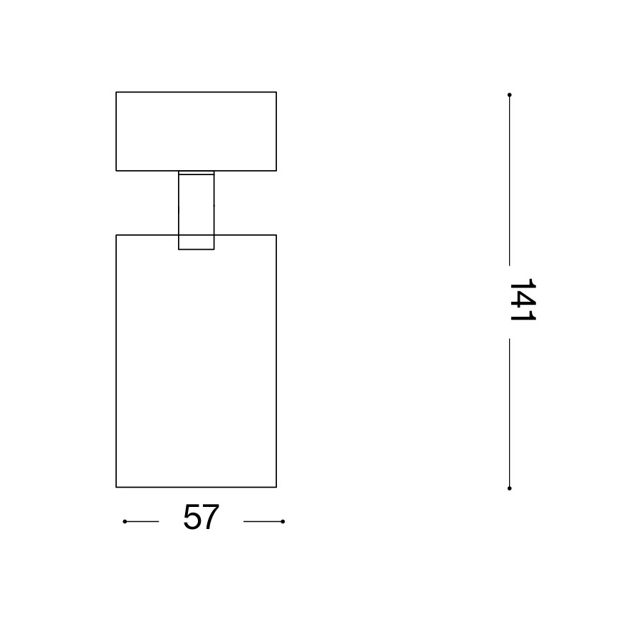 Ideal Lux - Foco LED DYNAMITE 1xGU10/7W/230V IRC 90 latón
