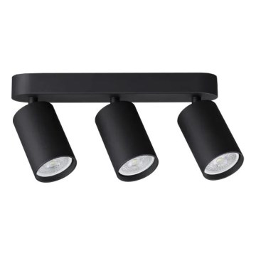 Ideal Lux - Foco LED DYNAMITE 3xGU10/7W/230V CRI 90 negro
