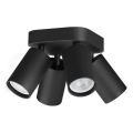 Ideal Lux - Foco LED DYNAMITE 4xGU10/7W/230V CRI 90 negro