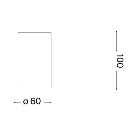 Ideal Lux - Foco LED LOOK 1xGU10/7W/230V CRI 90 diámetro 6 cm latón