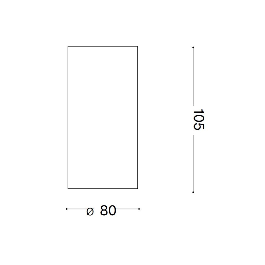 Ideal Lux - Foco LED NITRO LED/10W/230V diá. 8 cm CRI 90 blanco