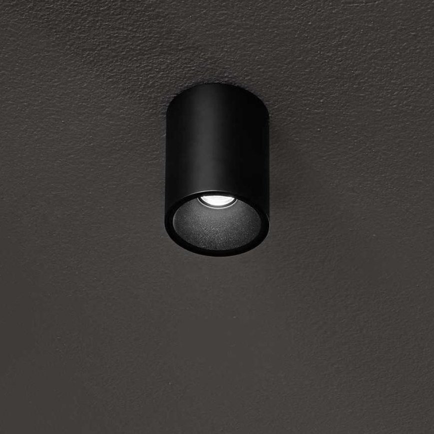 Ideal Lux - Foco LED NITRO LED/10W/230V diá. 8 cm CRI 90 negro