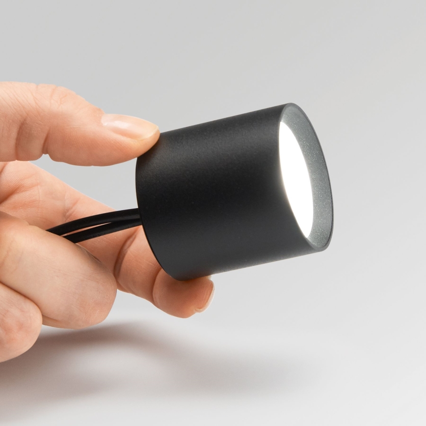 Ideal Lux - Foco LED regulable NITRO LED/4W/230V diá. 4,2 cm CRI 90 negro