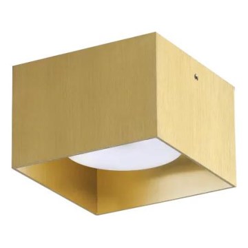 Ideal Lux - Foco LED SPIKE 1xGX53/9W/230V 10x10 cm dorado