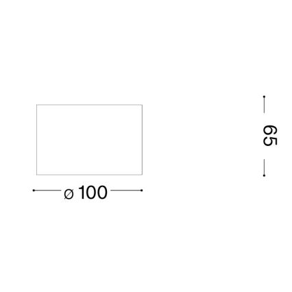 Ideal Lux - Foco LED SPIKE 1xGX53/9W/230V Ø 10 cm acabado cobre