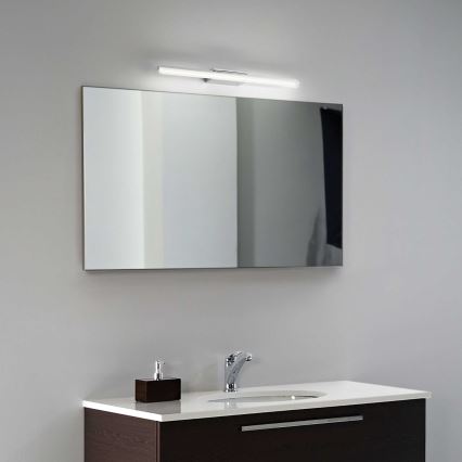 Ideal Lux - Iluminación LED para espejos de baño RIFLESSO LED/16W/230V 62 cm CRI 90 IP54 cromo brillante