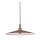 Ideal Lux - Lámpara colgante CANTINA 1xE27/42W/230V diá. 35 cm cobre